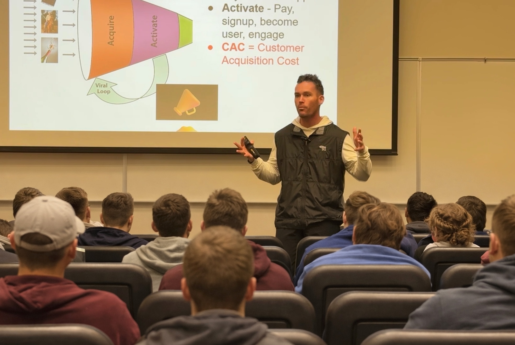 Tyler teaching at BYU